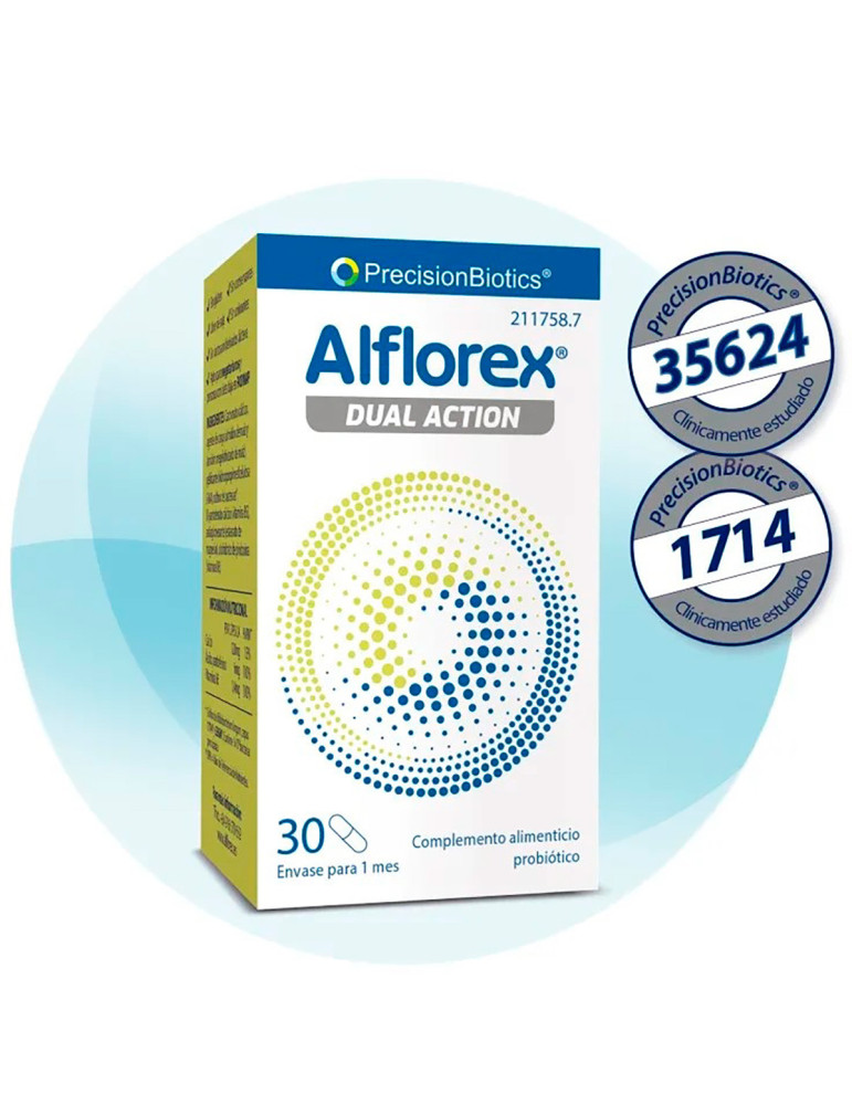ALFLOREX DUAL ACTION 30 CAPSULAS