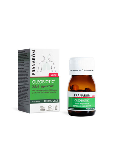 PRANAROM AROMAFORCE OLEOBIOTIC 15 CAPSULAS