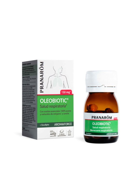 PRANAROM AROMAFORCE OLEOBIOTIC 15 CAPSULAS