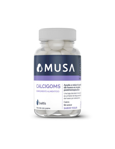 MUSA CALCIGOMS 30 GOMINOLAS SABOR YOGUR