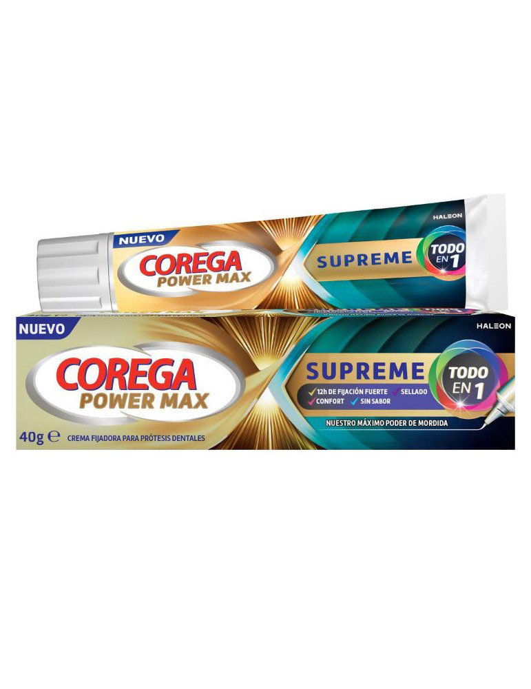 COREGA POWER MAX SUPREME TODO EN 1 1 TUBO 40 G