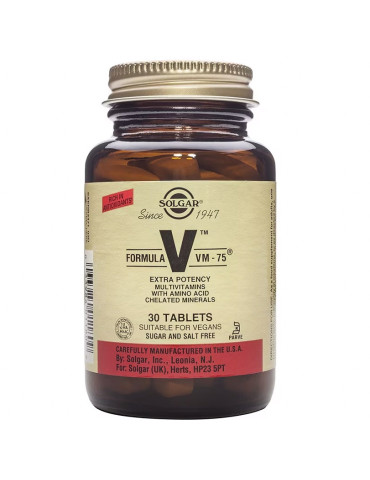 SOLGAR FORMULA VM-75 30 COMPRIMIDOS