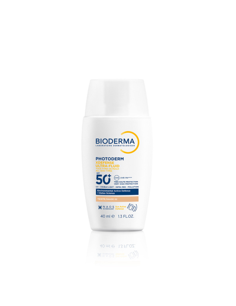 PHOTODERM XDEFENSE ULTRA FLUID SPF 50+ 1 ENVASE 40 ML TONO 02
