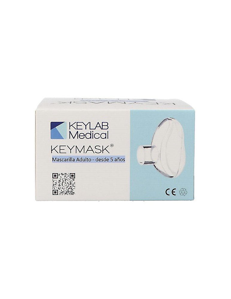 MASCARILLA INHALACION KEYMASK ADULTO 1 UNIDAD