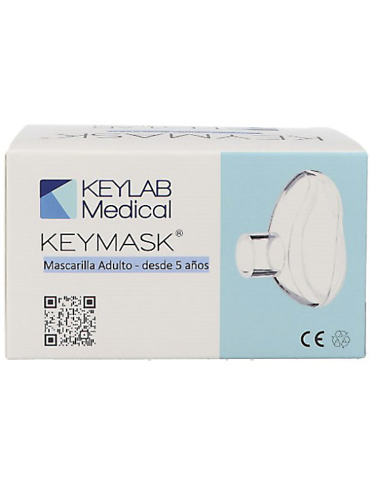 MASCARILLA INHALACION KEYMASK ADULTO 1 UNIDAD
