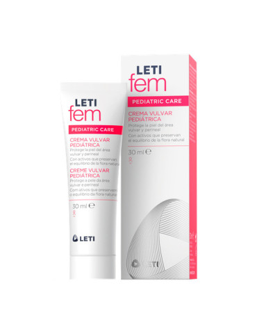 LETI FEM INTIM CREMA VULVAR PEDIATRICO 30G