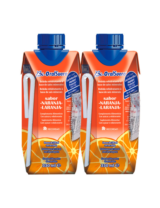 BIORALSUERO NARANJA PACK 2 330 ML