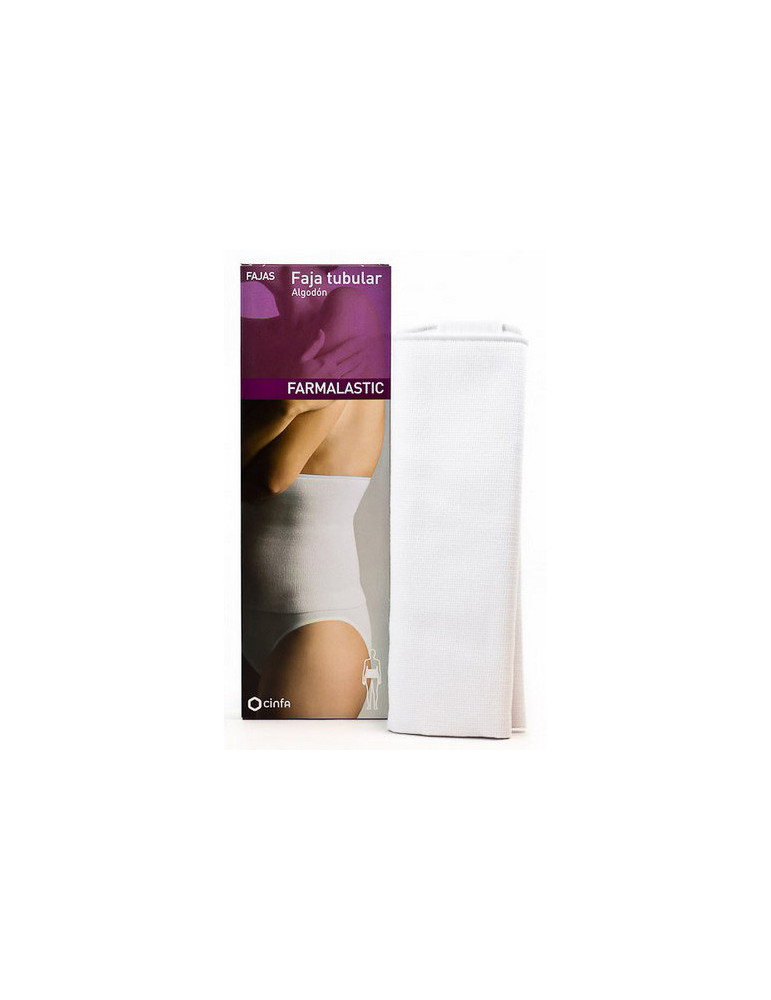 FAJA TUBULAR CERRADA FARMALASTIC ALGOD BL 4 TG