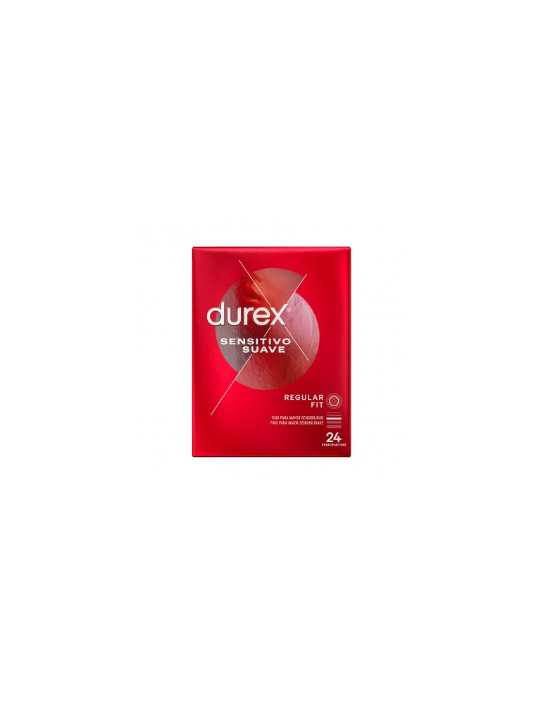 DUREX PRESERVATIVOS SENSITIVO SUAVE 12 U+D