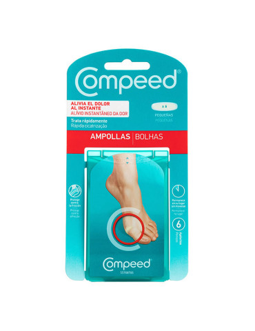 COMPEED APOSITOS AMPOLLAS PEQUEÑA 6 UDS