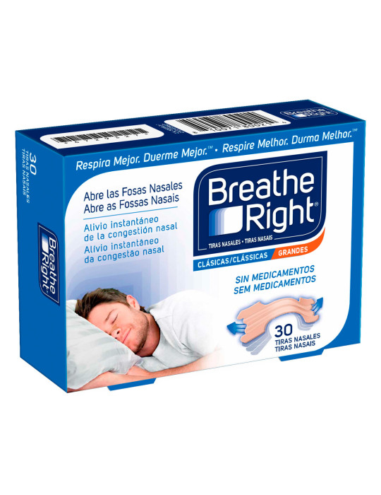 TIRA NASAL BREATHE RIGHT 30GD