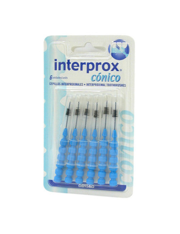 INTERPROX 6 CEPILLOS CONICOS