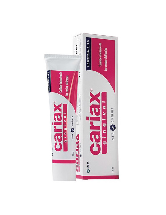 KIN CARIAX GINGIVAL PAST 125 ML CLORHEX 0.12%