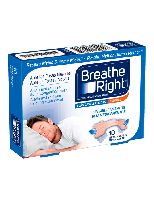 TIRA NASAL BREATHE RIGHT 10PQ