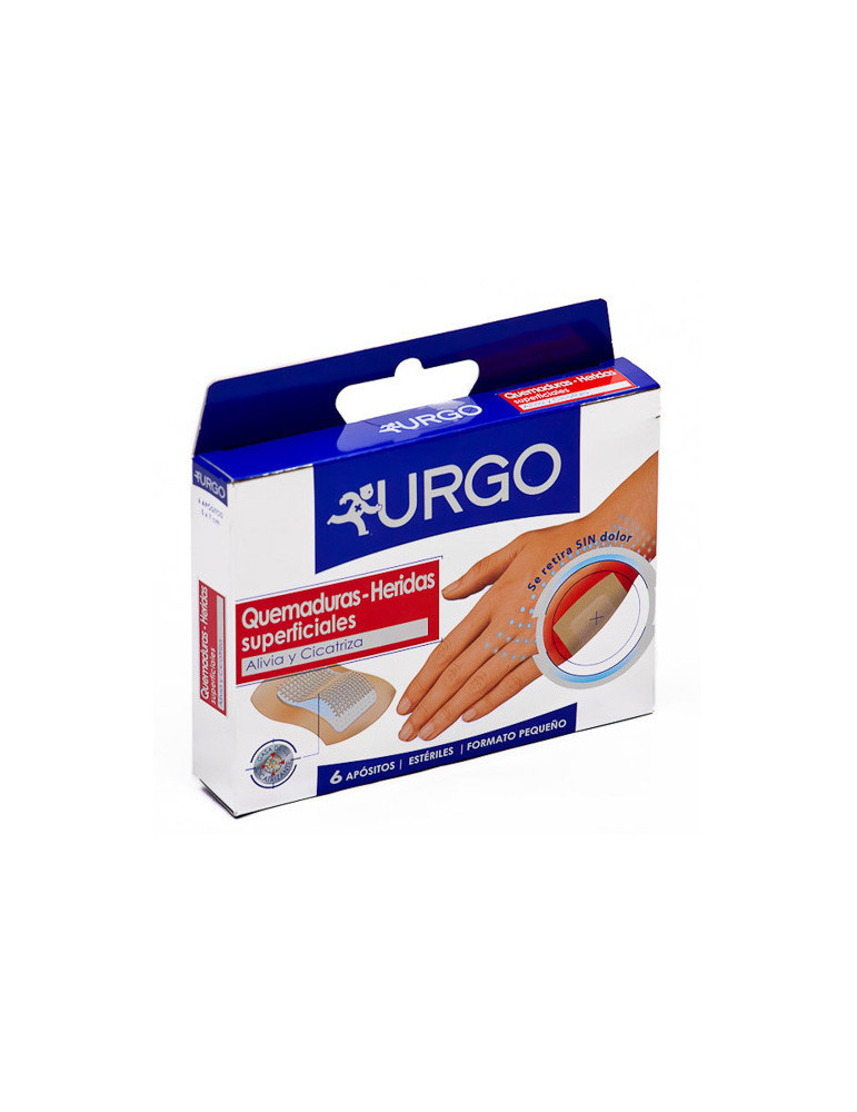 URGO QUEMADURAS 6 APOS