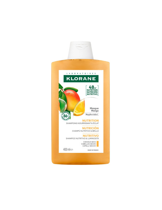 KLORANE CHAMPU MANGO CABELLO SECO 400 ML