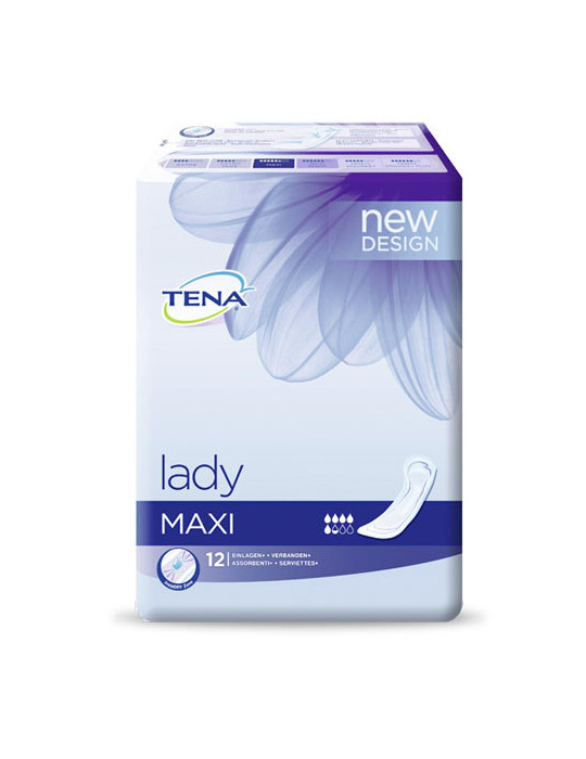TENA LADY COMPRESA MAXI 12 UN