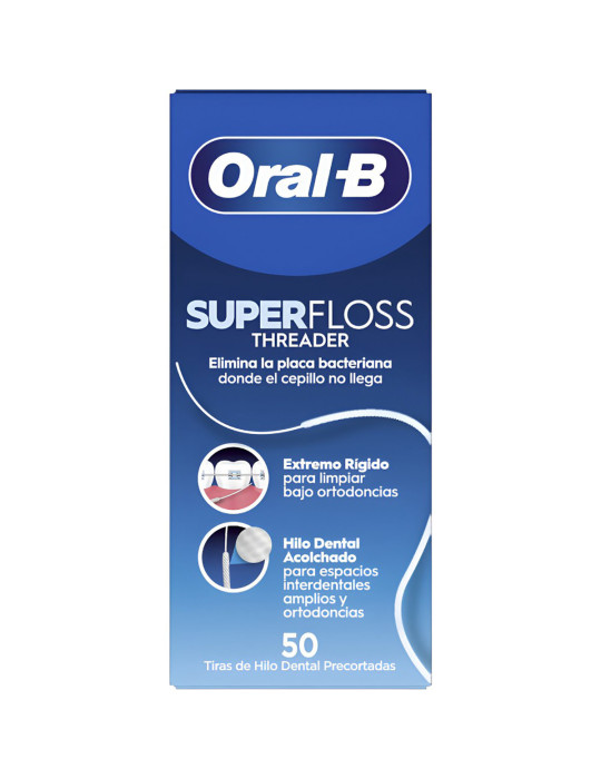 ORAL B HILO DENTAL SUP FLOS50U