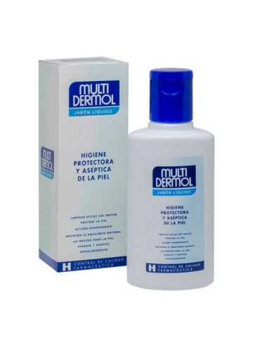 MULTIDERMOL JABON LIQUIDO PIEL SENSIBLE SECA SOLUCION 150 ML