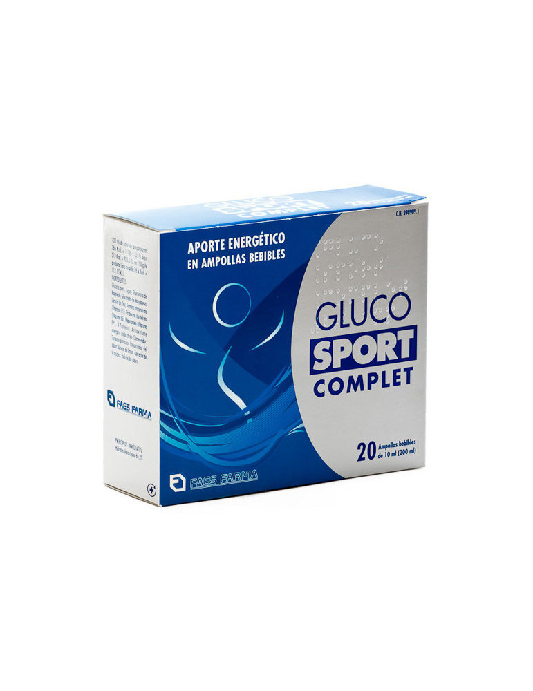 GLUCOSPORT COMPLET 20 AMP BEB