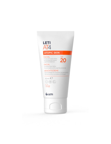 LETI AT-4 CREMA FACIAL SPF 20 50 ML 2