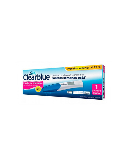 CLEARBLUE DIGITAL TEST EMBARAZO SEMANAS 1U