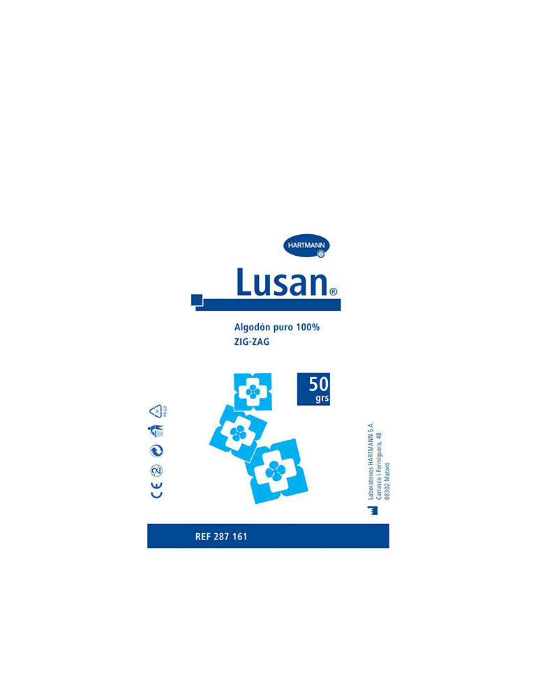 LUSAN ALGODON ZIG-ZAG PURO 50 G