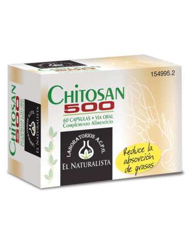 EL NATURALISTA CHITOSAN 500  60 CAPS 2