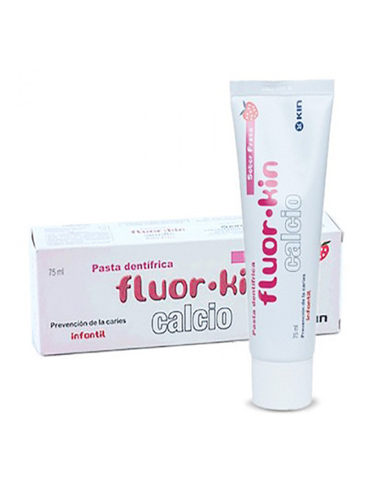 KIN FLOURKIN CALCIUM INFANTIL PASTA FLUOR CALCIO 75ML
