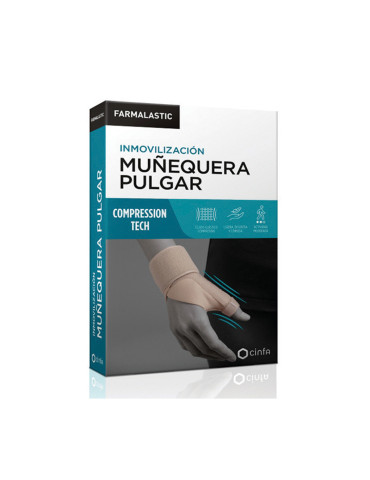 FARMALASTIC MUÑEQUERA METAPULGAR T- 2 2