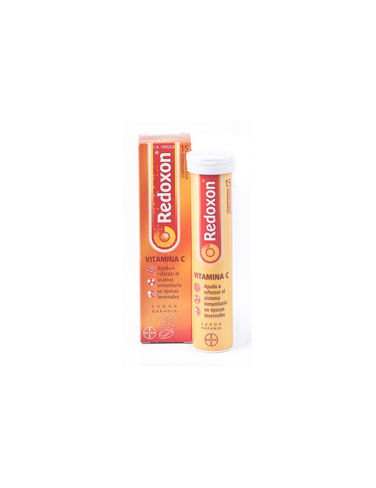 REDOXON VITAMINA C 1000 MG NARANJA EXTRA DEFENSAS 15 COMP EFERVESCENTES