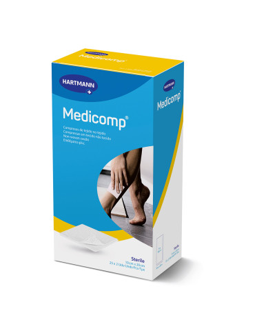 MEDICOMP OTC  COMPRESAS APOSITO ESTERIL 10 X 20 CM 50U 2