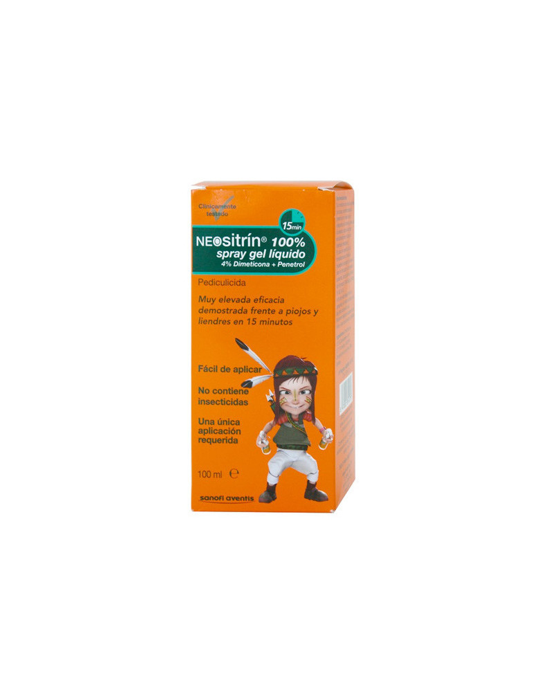 NEOSITRIN 100 % SPRAY ANTIPIOJOS GEL LIQUIDO 100 ML