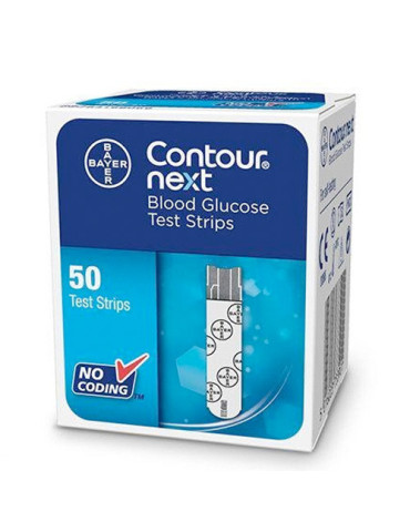 TIRAS REACTIVAS GLUCEMIA CONTOUR NEXT 50 U 2