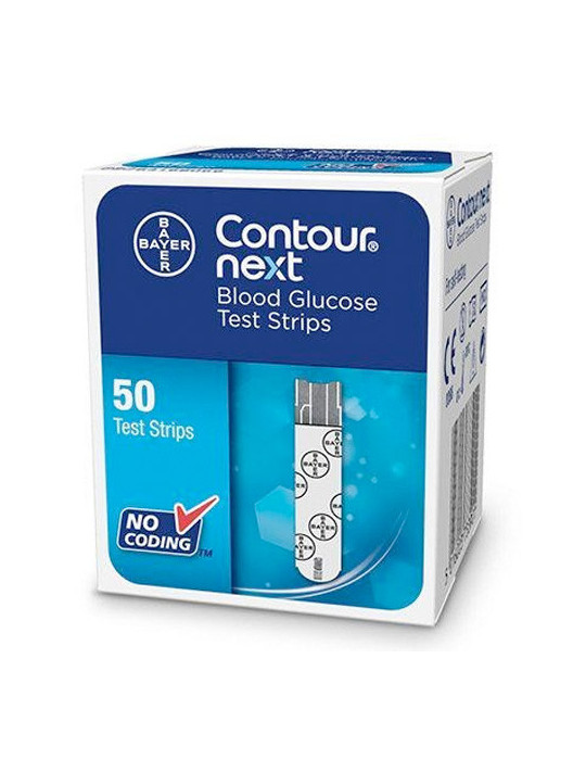 TIRAS REACTIVAS GLUCEMIA CONTOUR NEXT 50 U