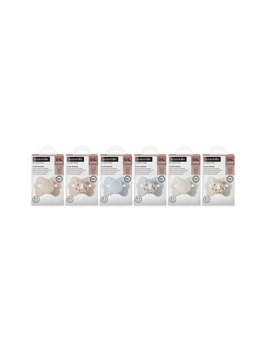 CHUPETE PREMIUM TETINA SILICONA FISIOLOGICA 0- 6 M