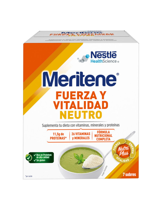 MERITENE NEUTRO AL PLATO 50 G 7 SOBRES NEUTRO