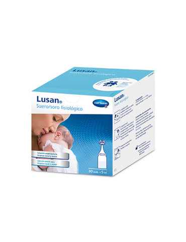 LUSAN SUERO FISIOLOGICO NASAL MONODOSIS 5 ML 30 U 2