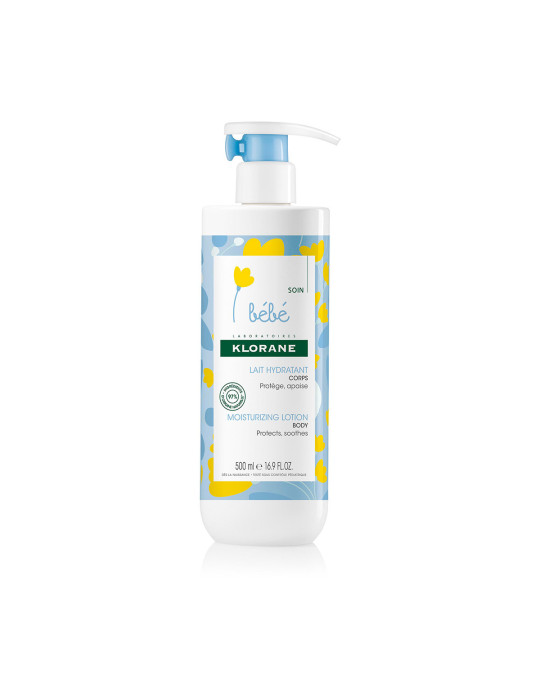 KLORANE BEBE LECHE HIDRATANTE 1 ENVASE 500 ML