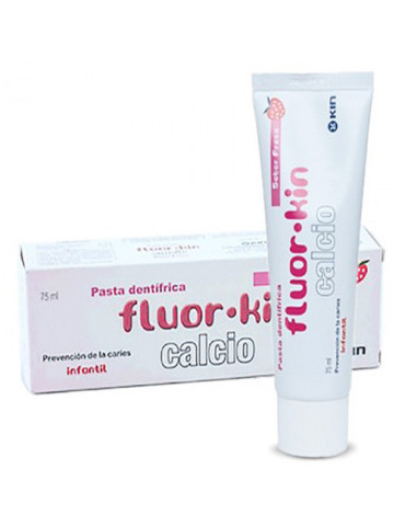 KIN FLOURKIN CALCIUM INFANTIL PASTA FLUOR CALCIO 75ML