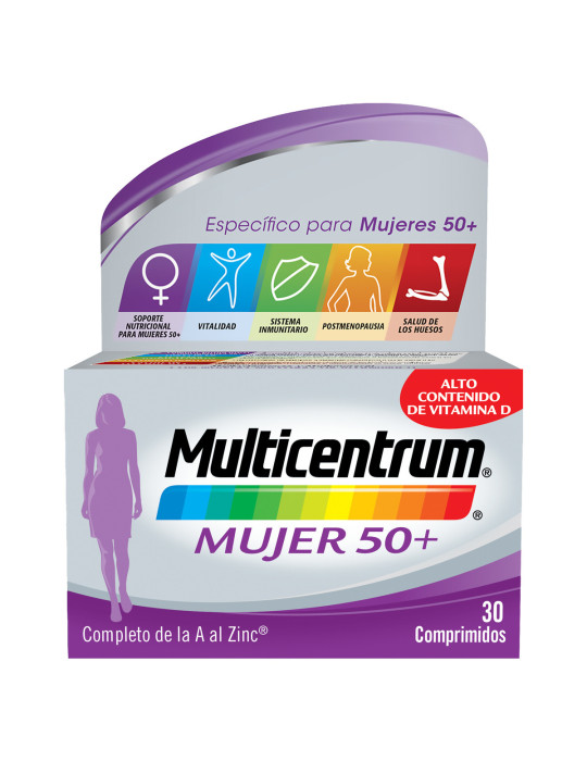 MULTICENTRUM MUJER 50+ 30 COMP