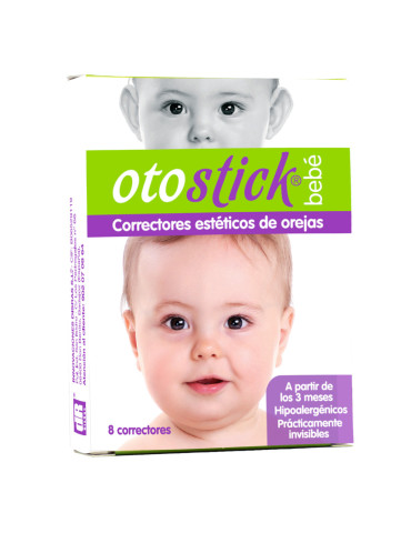 OTOSTICK CORRECTOR ESTETICO DE OREJAS BEBÉ  8 U 2