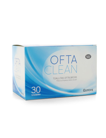 OFTACLEAN TOALLITAS DE UN SOLO USO 30 TOALLITAS 2