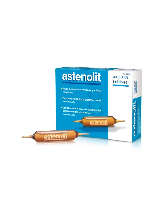 ASTENOLIT 12 AMPOLLAS BEBIBLES 10 ML