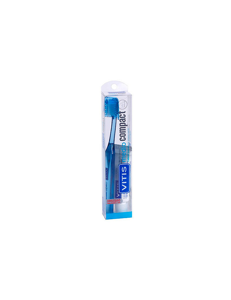 CEPILLO DENTAL ADULTO VITIS COMPACT MEDIO