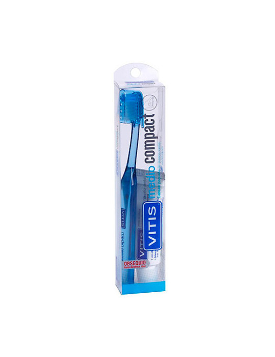 CEPILLO DENTAL ADULTO VITIS COMPACT MEDIO