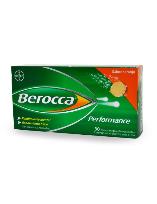 BEROCCA PERFORMANCE NARANJA 30 COMP EFERV