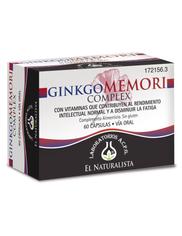 EL NATURALISTA GINKGOMEMORI COMPLEX  60 CAPS 2