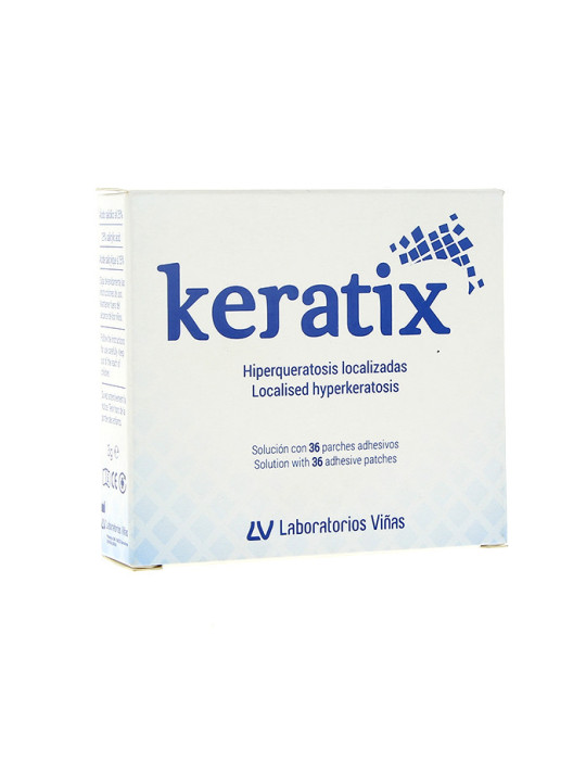 KERATIX SOLUCION 25% SALICILICO+ PARCHES ADH 3 G + 36 PARCHES  +PINCEL