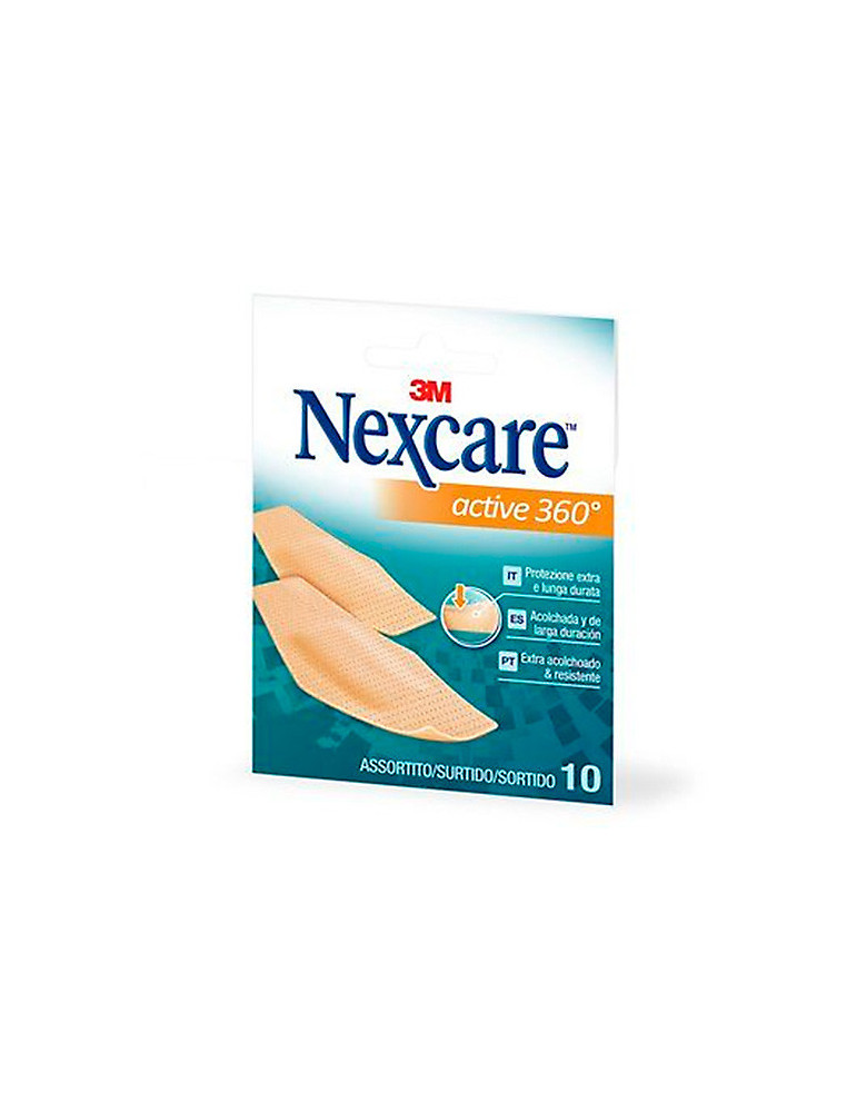 3M NEXCARE FLEXIBLE FOAM 10 APOSITOS SURTIDO